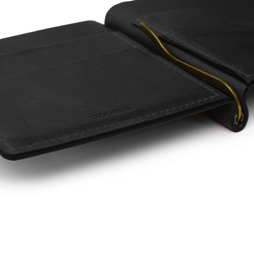 Leather Wallet CLYP black