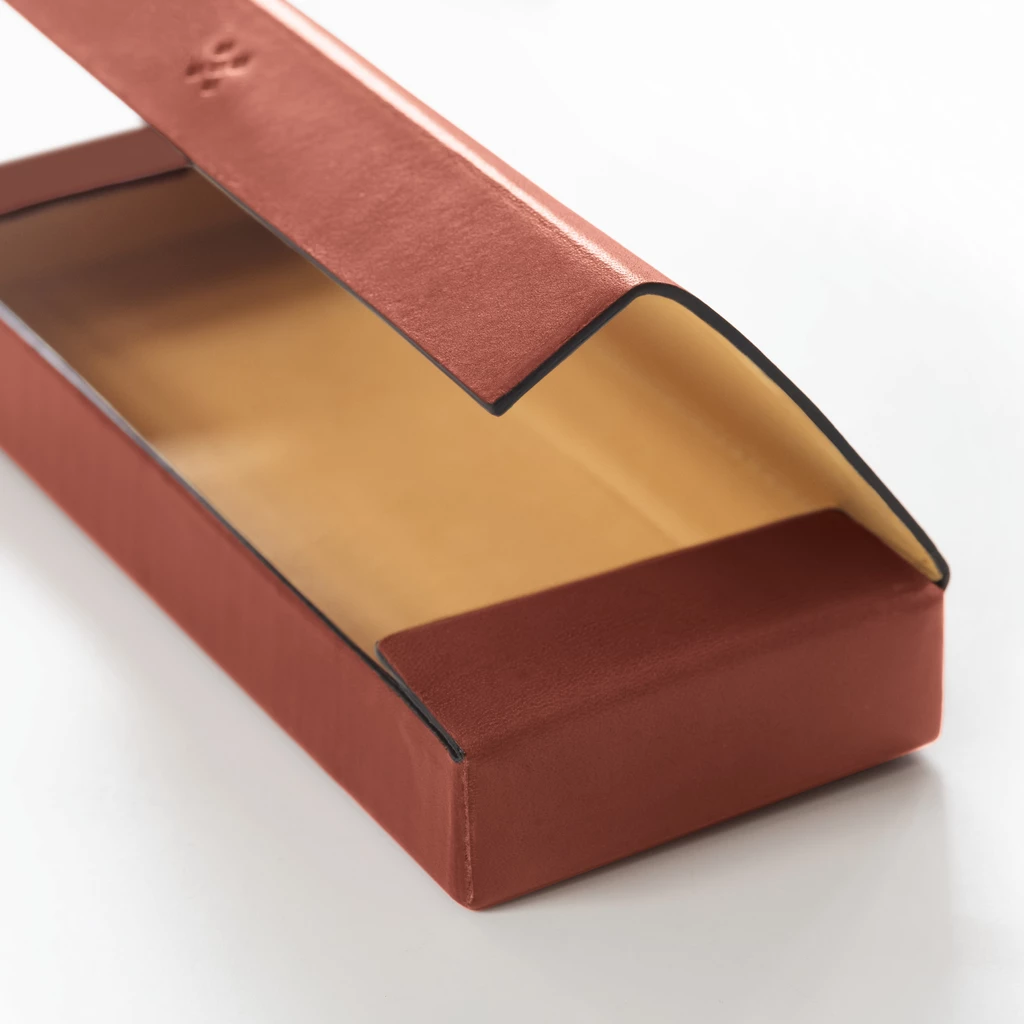 Leather Case ETWEE Long Chestnut
