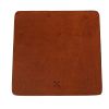 Leder Untersetzer, Leather Coaster DRYNK Black - 4