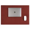 Leder Schreibtischunterlage, Desk Mat WRYTE Chestnut