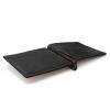 Leder Portemonnaie, Leather Wallet CLYP Black - 4