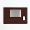 Leder Schreibtischunterlage, Desk Mat WRYTE Chestnut - 4