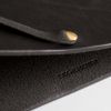 Leder Mappe, Document Folder HYDE Black - 5